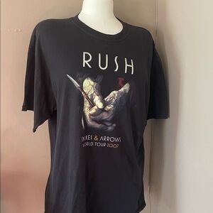 Rush Snakes & Arrows World Tour 2007 Concert  T-Shirt
